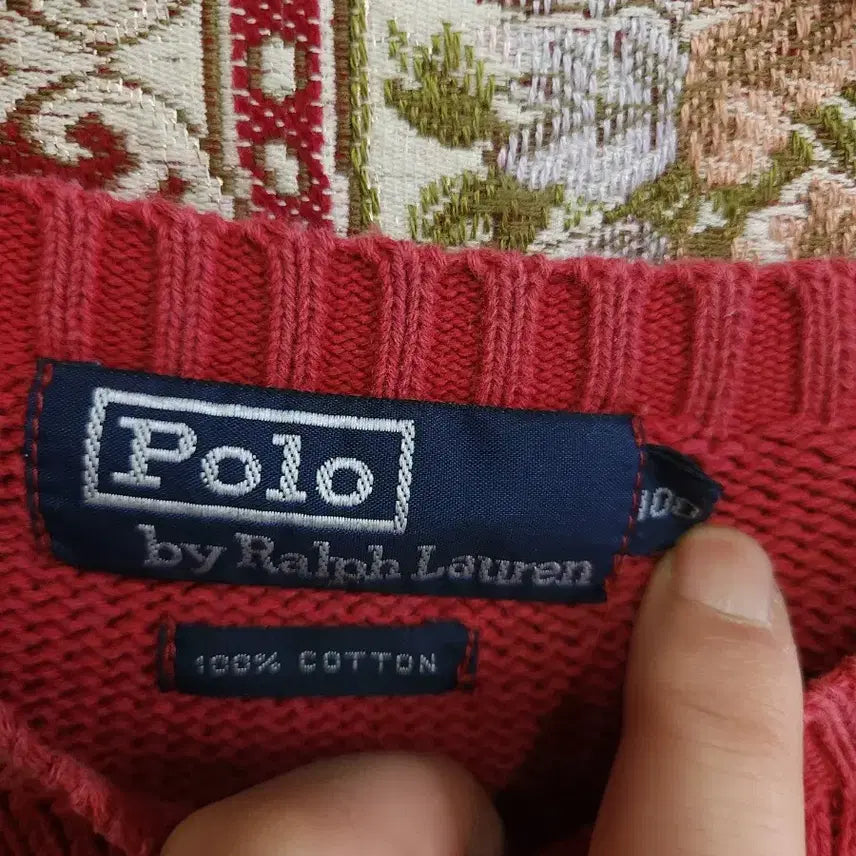 [BUNJANG] Polo Ralph Lauren 90s Cotton Knit / 폴로 랄프로렌 90s  코튼니트