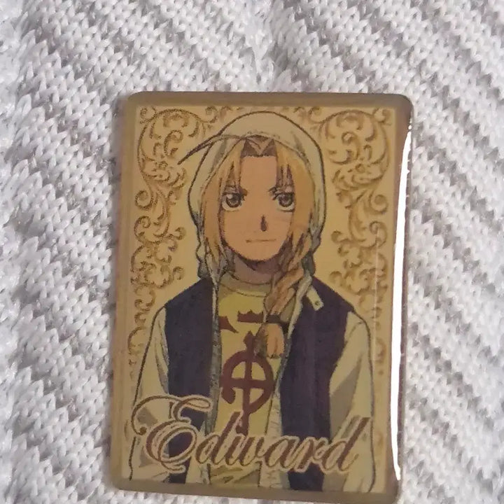 [BUNJANG] Fullmetal Alchemist Alphonse &amp; Edward Badge Set / (완전 고전)강철의 연금술사 알폰스 ,에드워드 벳지