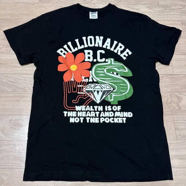 [BUNJANG] Billionaire Boys Club Bloom T-shirt Black / [XL]빌리어네어 보이즈 클럽 블룸 티셔츠 블랙