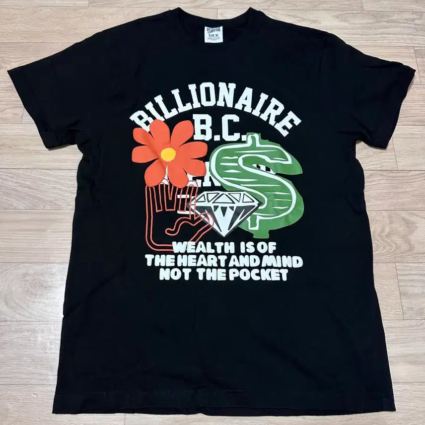[BUNJANG] Billionaire Boys Club Bloom T-shirt Black / [XL]빌리어네어 보이즈 클럽 블룸 티셔츠 블랙
