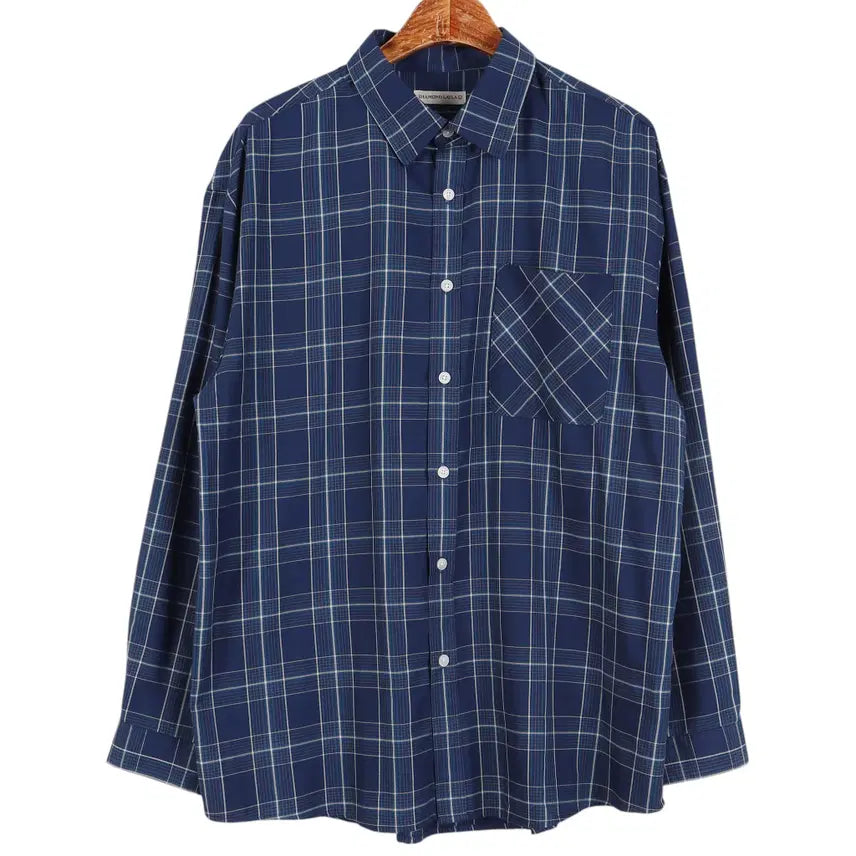 [BUNJANG] Diamond Leira Checkered Shirt - Size L / 다이아몬드레이라 체크 셔츠 L / k3170