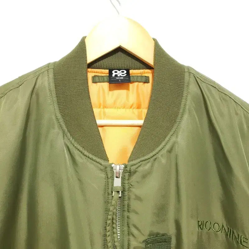 [BUNJANG] Ricoh9 Aviation Bomber Jacket L / 리코나인 항공 점퍼 L_i3950