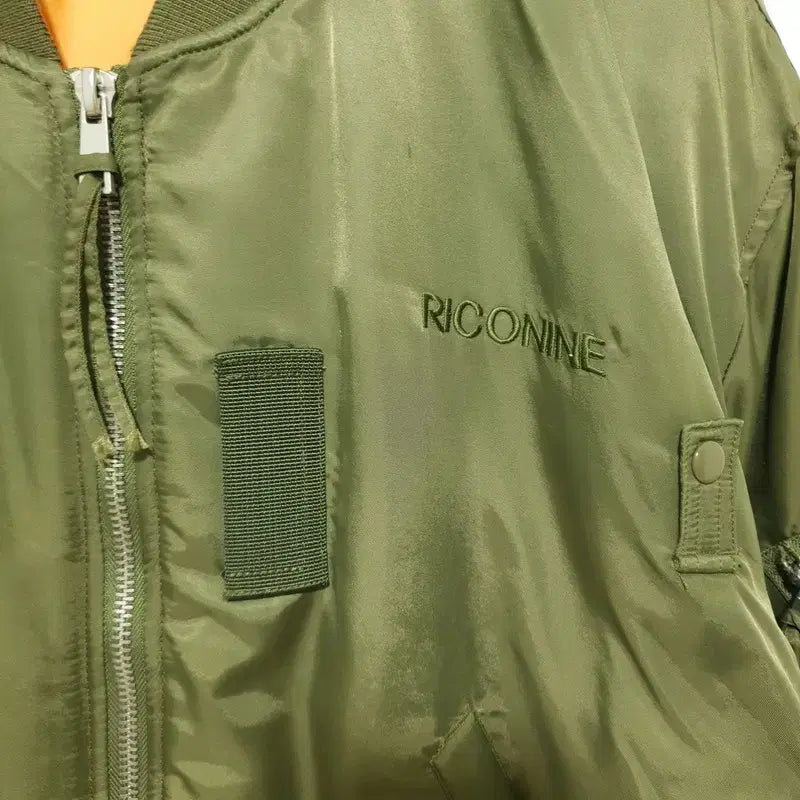 [BUNJANG] Ricoh9 Aviation Bomber Jacket L / 리코나인 항공 점퍼 L_i3950