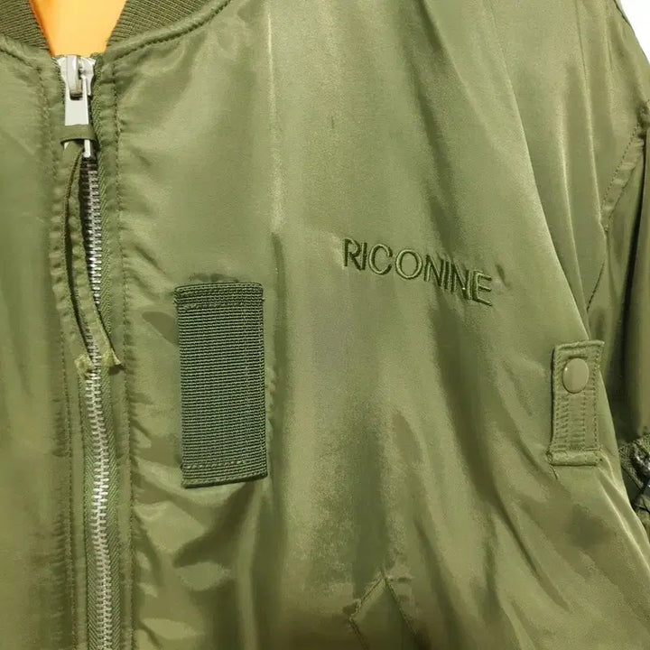 [BUNJANG] Ricoh9 Aviation Bomber Jacket L / 리코나인 항공 점퍼 L_i3950