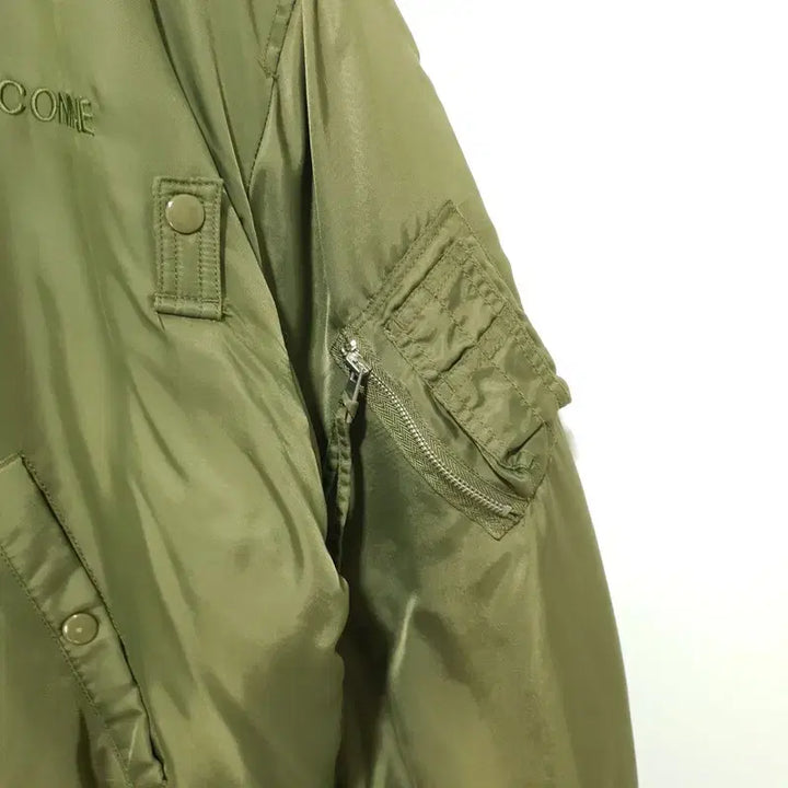 [BUNJANG] Ricoh9 Aviation Bomber Jacket L / 리코나인 항공 점퍼 L_i3950