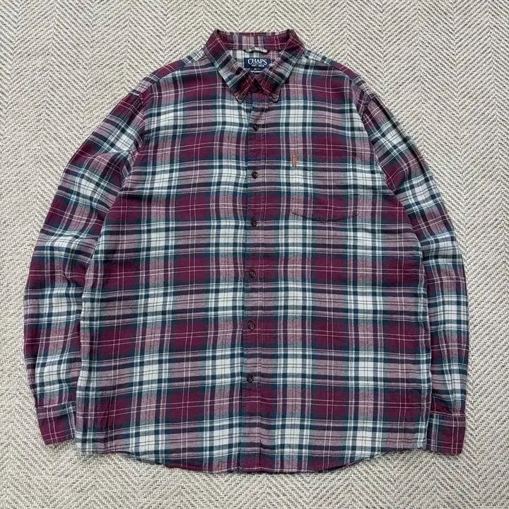 [BUNJANG] Chaps Ralph Lauren Checkered Shirt / 챕스 랄프로렌 체크 셔츠 v2889