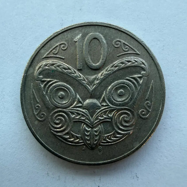 [BUNJANG] New Zealand 10 Cent Coin (1987) / 1987년 뉴질랜드 10센트 동전 S1785