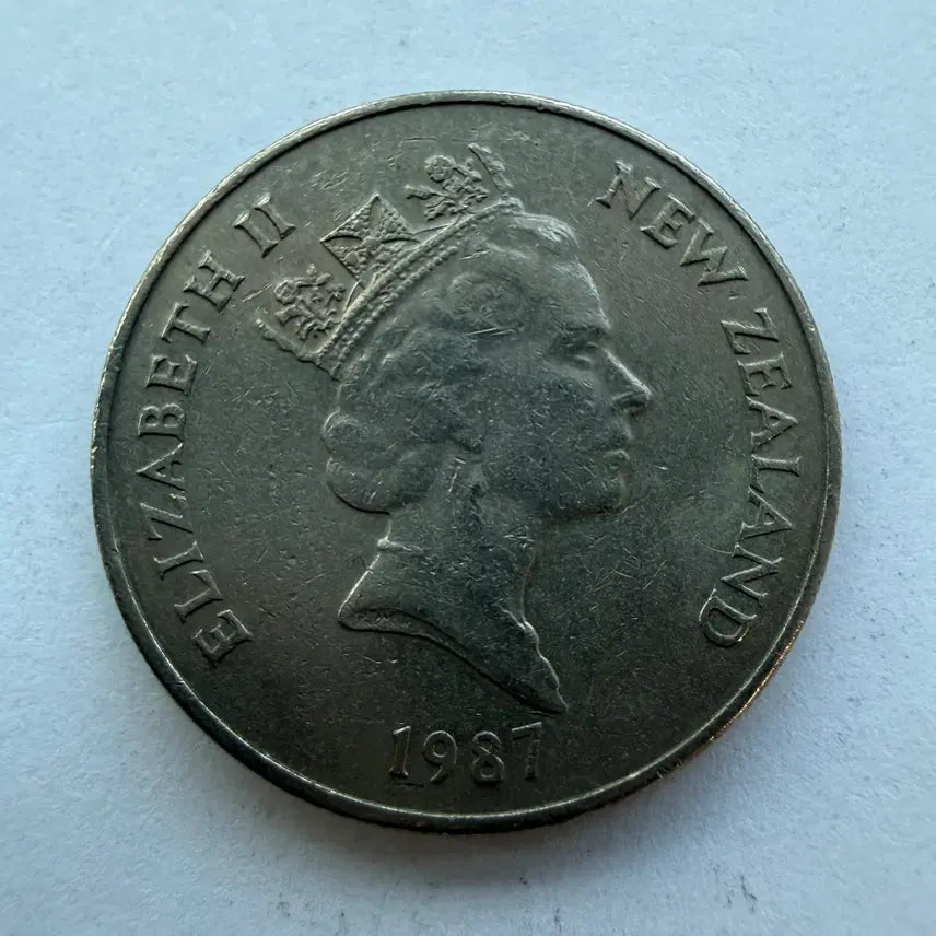 [BUNJANG] New Zealand 10 Cent Coin (1987) / 1987년 뉴질랜드 10센트 동전 S1785