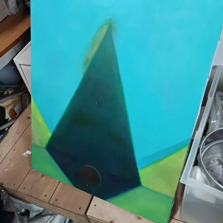 [BUNJANG] Oil Painting Abstract Still Life Set / 유화 그림 작품 (추상 정물) 총4작품 51*61