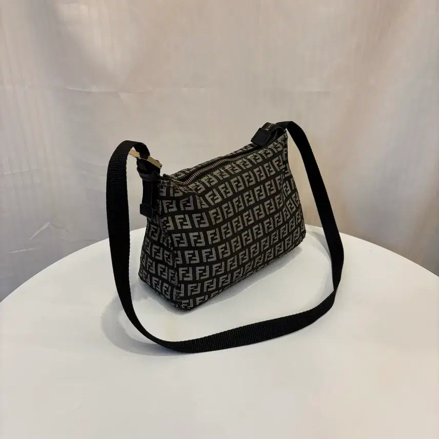 [BUNJANG] Fendi Zucchino Crossbody Bag / 정품 펜디 주카 크로스백