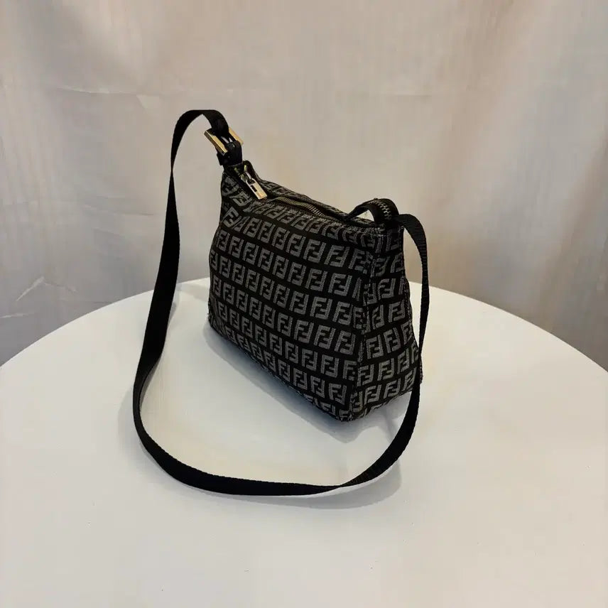 [BUNJANG] Fendi Zucchino Crossbody Bag / 정품 펜디 주카 크로스백