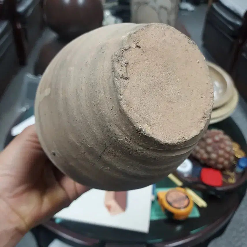 [BUNJANG] Song Dynasty Earthenware Jar / 송대 토기호 도자기 항아리