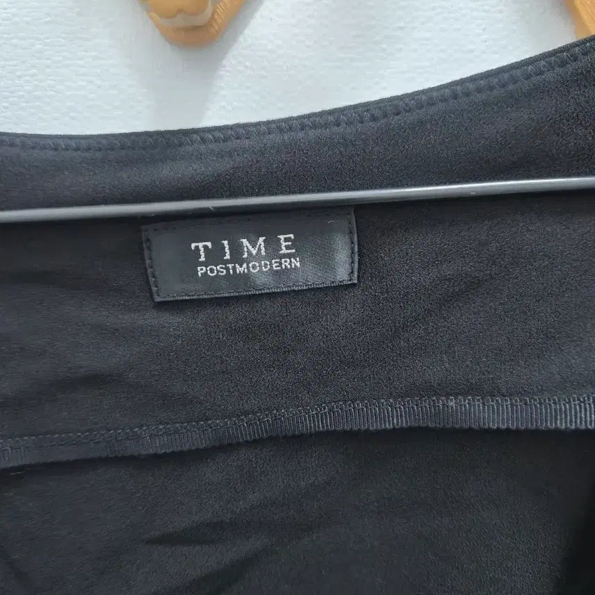 [BUNJANG] TIME Black Pleated Long Dress / TIME 타임 블랙 플리츠 원피스