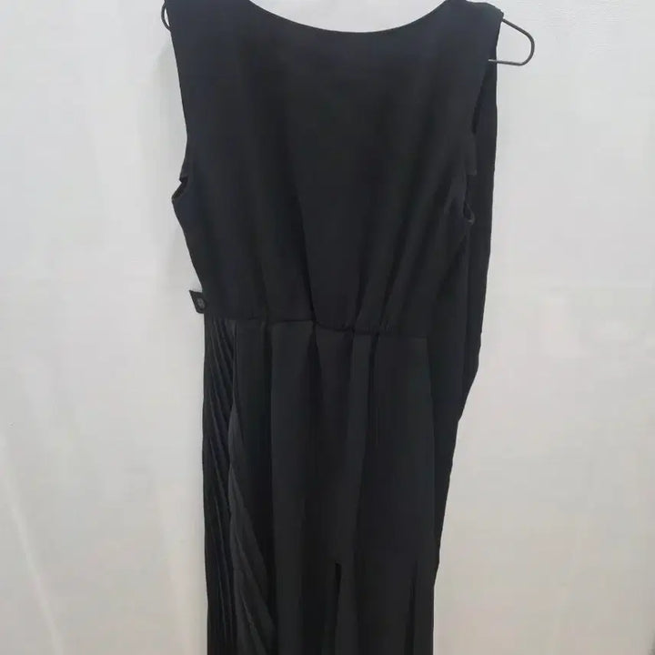 [BUNJANG] TIME Black Pleated Long Dress / TIME 타임 블랙 플리츠 원피스