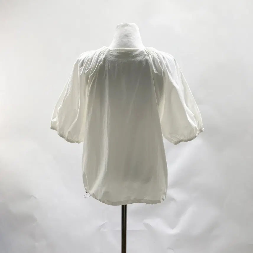 [BUNJANG] Youngguje Blouse - Ivory String Blouse / 튜브 여 바스락 스트링 블라우스 F 영구제 중고장터