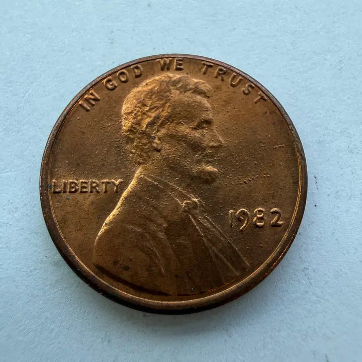 [BUNJANG] 1982 Lincoln 1 Cent Coin / 1982년 미국 링컨 1센트 동전 S1786