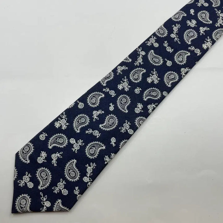 [BUNJANG] Vintage Patterned Necktie / 빈티지 패턴 넥타이