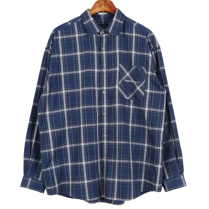[BUNJANG] DIAMOND LAYLA Checkered Shirt / 다이아몬드레이라 DIAMOND LAYLA 체크 셔츠 L / k3176