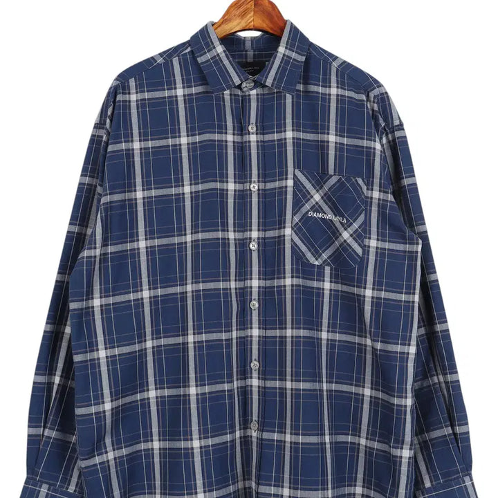 [BUNJANG] DIAMOND LAYLA Checkered Shirt / 다이아몬드레이라 DIAMOND LAYLA 체크 셔츠 L / k3176