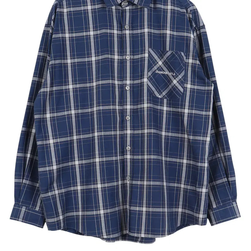 [BUNJANG] DIAMOND LAYLA Checkered Shirt / 다이아몬드레이라 DIAMOND LAYLA 체크 셔츠 L / k3176