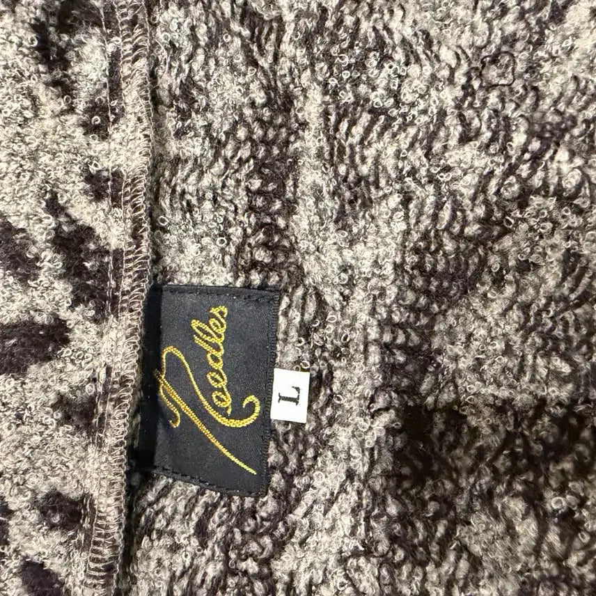 [BUNJANG] Needles Leopard Mohair Cardigan L / 니들스 레오파드 모헤어 가디건 L