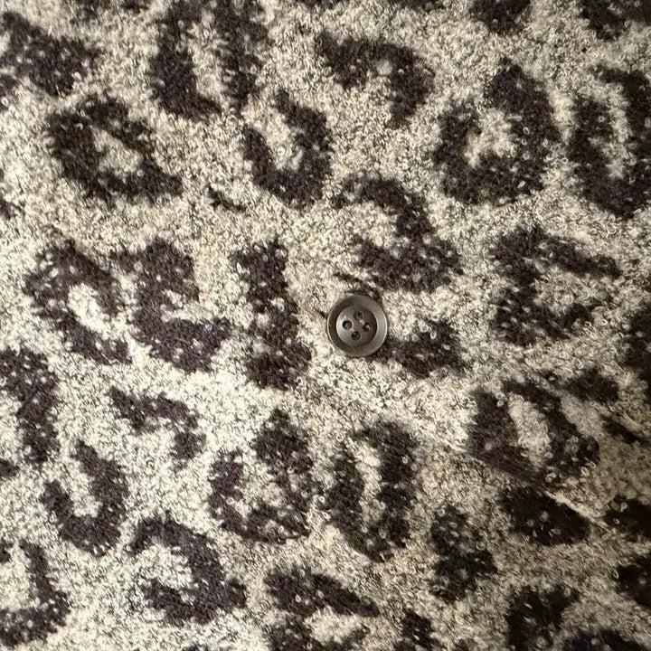 [BUNJANG] Needles Leopard Mohair Cardigan L / 니들스 레오파드 모헤어 가디건 L
