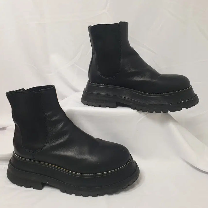 [BUNJANG] Burberry Chunky Chelsea Boots / 빈티지하서 37/240 버버리 청키 첼시 부츠