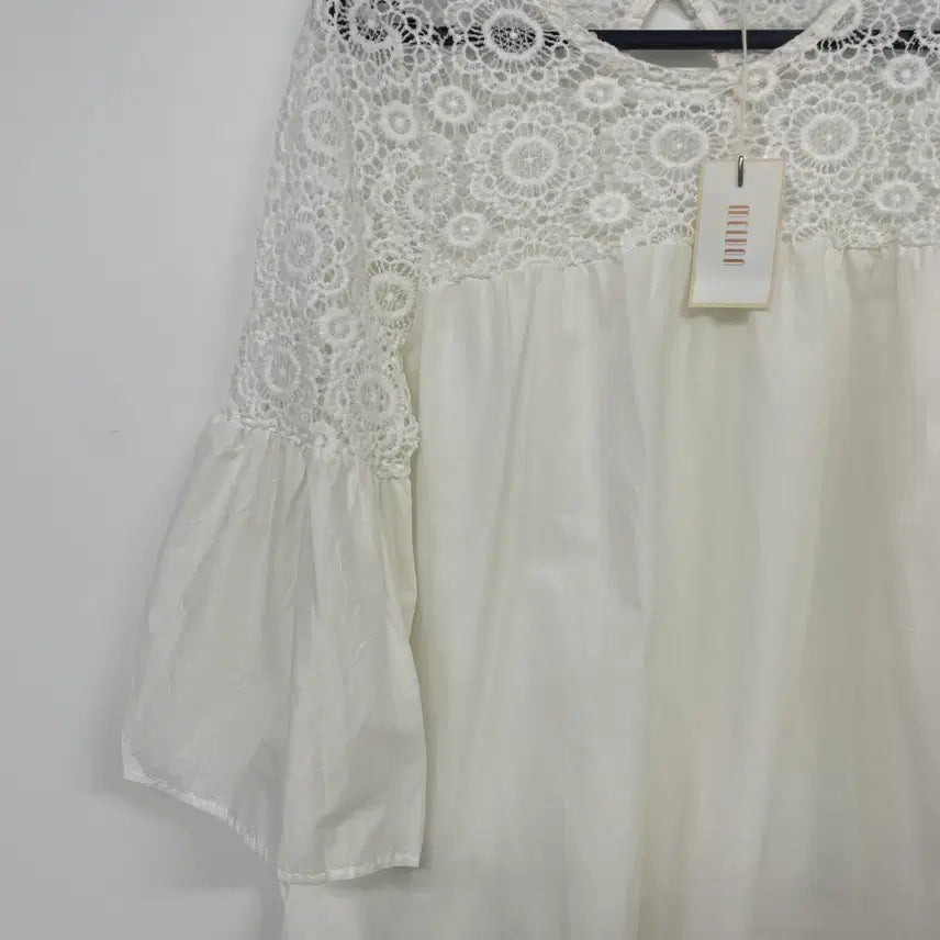 [BUNJANG] melbon White Blouse / [새상품] melbon 화이트 블라우스