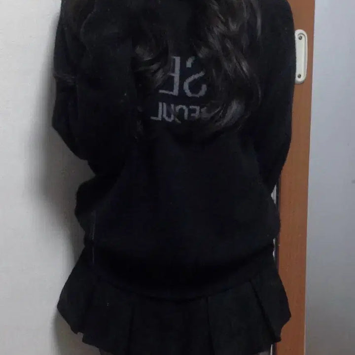 [BUNJANG] Miseki Seoul Black Knit Sweater / Miseki Seoul 블랙 니트 스웨터