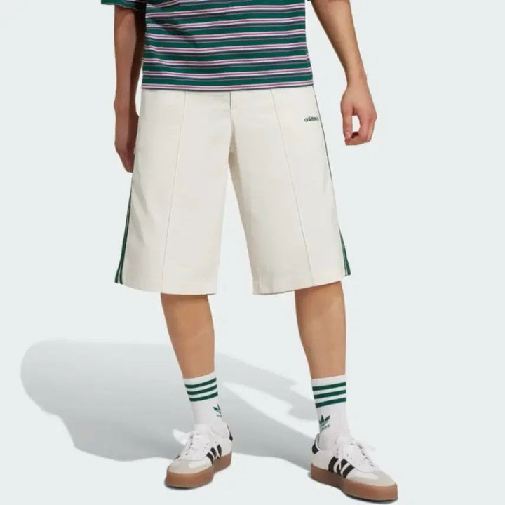 [BUNJANG] Adidas Bermuda Pants XS White / 아디다스 버뮤다팬츠 xs 화이트