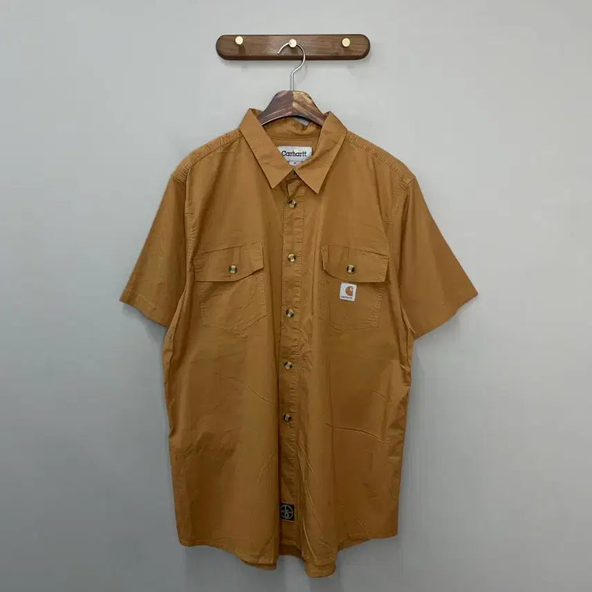 [BUNJANG] Carhartt Two Pocket Short Sleeve Shirt / 칼하트 투 포켓 반팔 셔츠 H2450