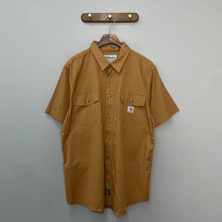[BUNJANG] Carhartt Two Pocket Short Sleeve Shirt / 칼하트 투 포켓 반팔 셔츠 H2450