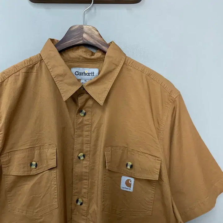 [BUNJANG] Carhartt Two Pocket Short Sleeve Shirt / 칼하트 투 포켓 반팔 셔츠 H2450