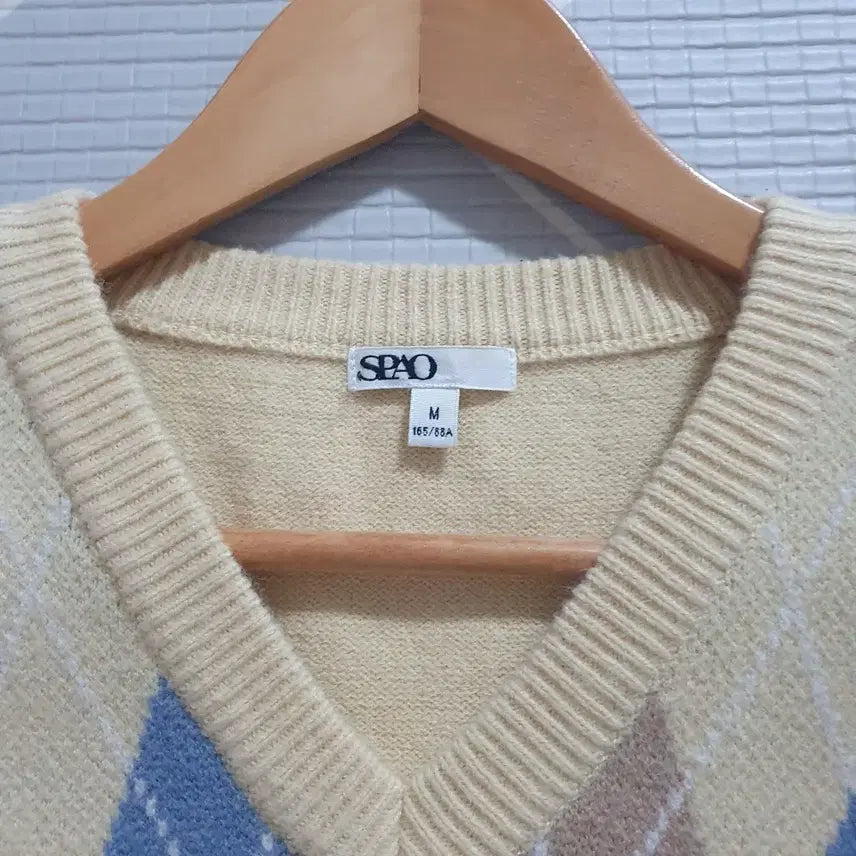 [BUNJANG] SPAO Argyle Knit Vest / .M SPAO 스파오 아가일 니트 베스트 니트 조끼