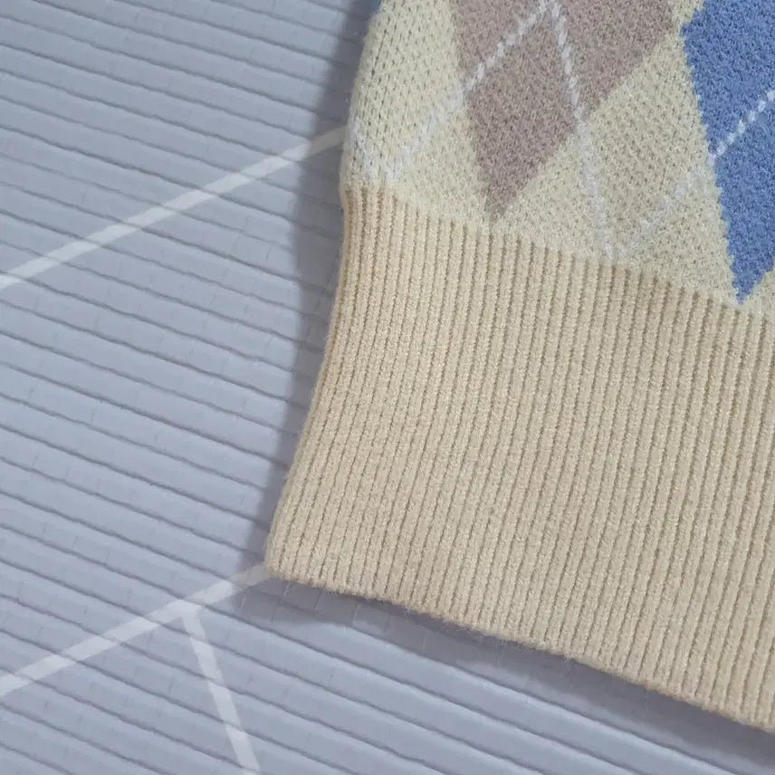 [BUNJANG] SPAO Argyle Knit Vest / .M SPAO 스파오 아가일 니트 베스트 니트 조끼