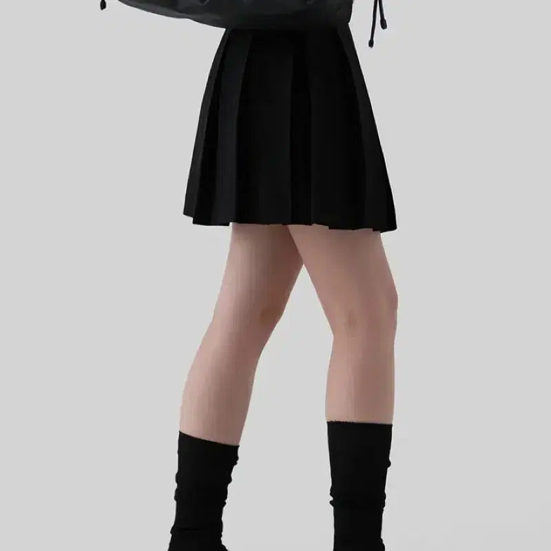 [BUNJANG] Autumn Pleated Mini Skirt / 새상품 / 어텀 스트랩플리츠스커트
