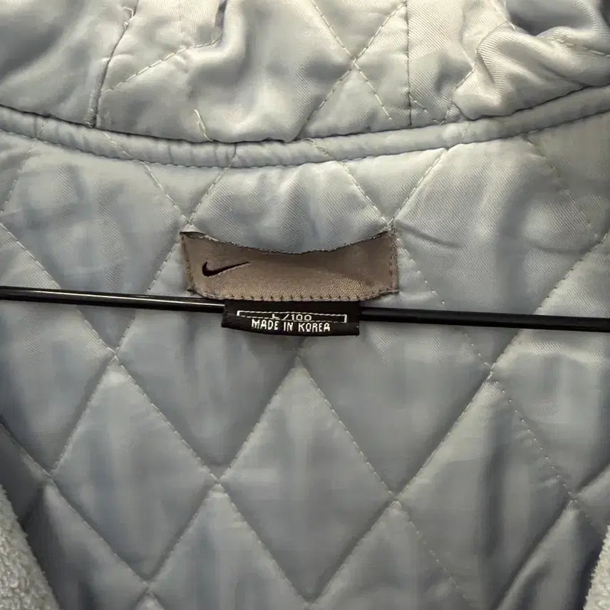 [BUNJANG] Nike 00s Big Swoosh Sky Blue Fleece Jumper 100 / 나이키 00s 빅스우시 스카이블루 플리스 점퍼 100