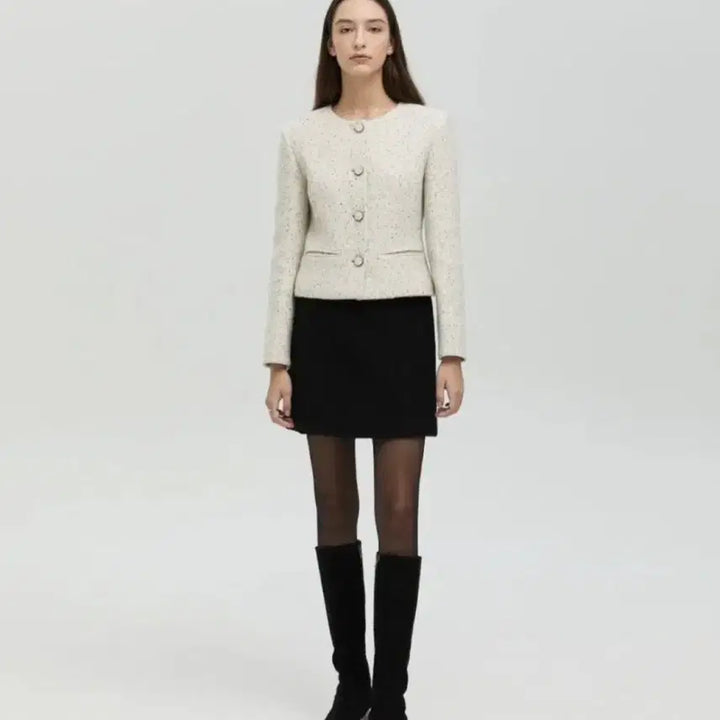[BUNJANG] Sii Tweed Jacket / 시에 지켓