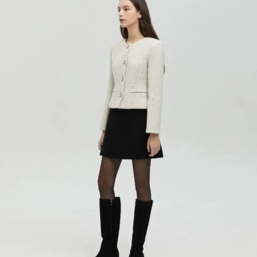 [BUNJANG] Sii Tweed Jacket / 시에 지켓
