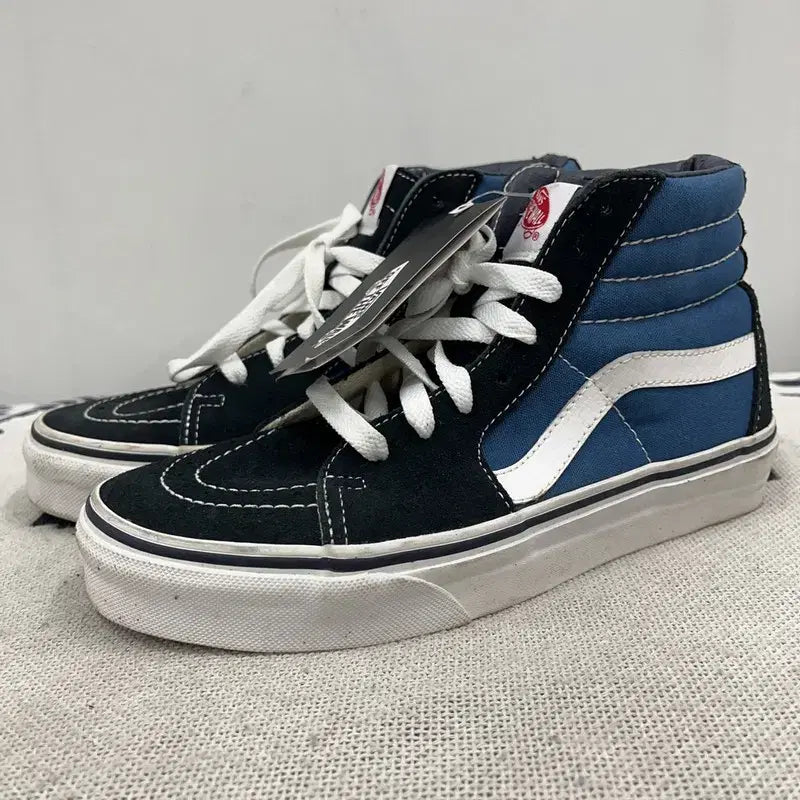 [BUNJANG] Vans Skate Hi Navy Sneakers US 5.5 / 반스 스케이트 하이 네이비 스니커즈 US5.5 X00010