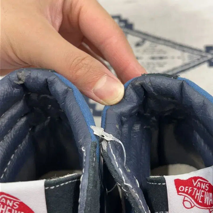 [BUNJANG] Vans Skate Hi Navy Sneakers US 5.5 / 반스 스케이트 하이 네이비 스니커즈 US5.5 X00010
