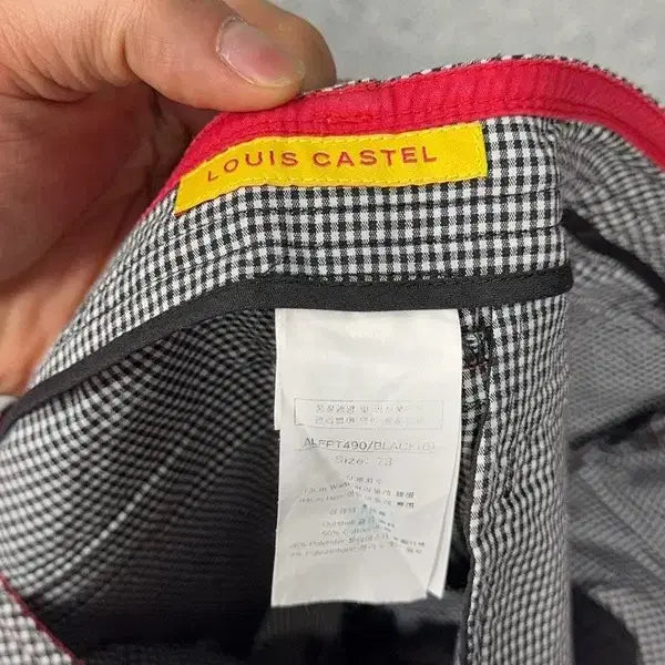 [BUNJANG] Louis Castel Golf Check Gray Pants 73 / 루이까스텔 골프 체크 그레이 바지 73