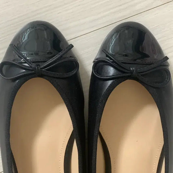 [BUNJANG] Sie Bella Flat Shoes Black 225 / 시에 벨라플랫 블랙 225 한번 착용,