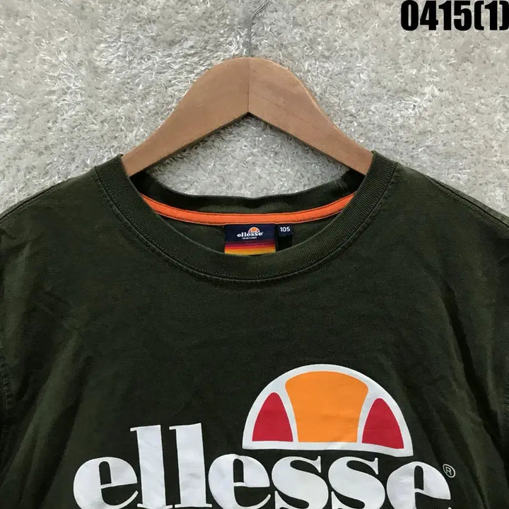 [BUNJANG] Ellesse Heritage Logo T-shirt Khaki XL / 엘레쎄 헤리티지 반팔 티셔츠 카키 XL