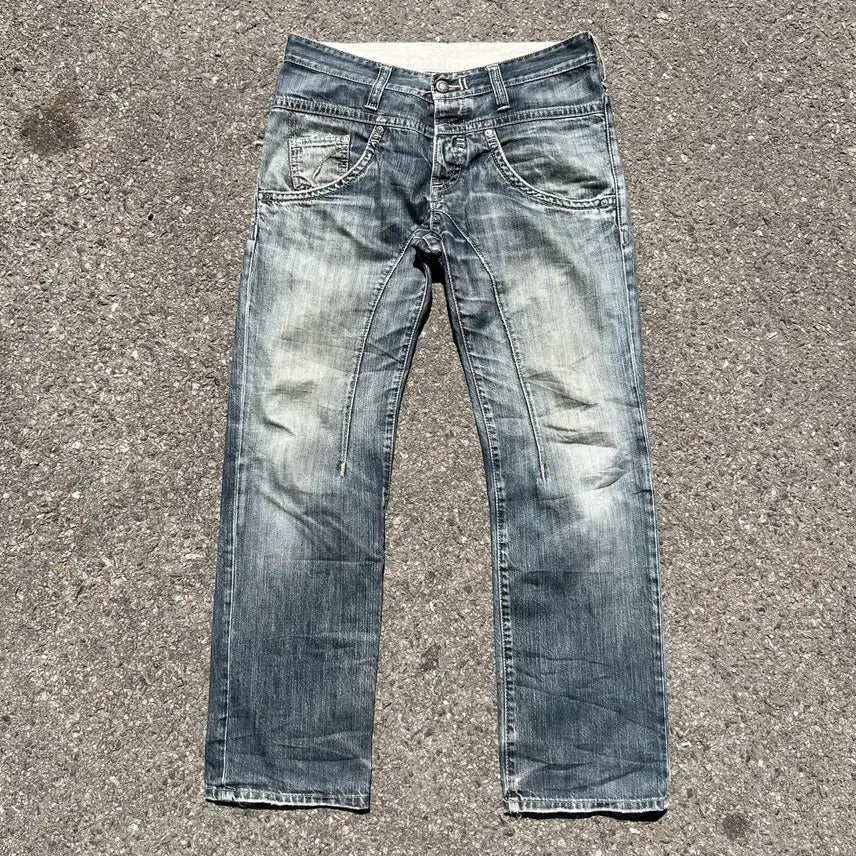 [BUNJANG] Neil Barrett Denim Pants / 닐바렛 데미지 데님 팬츠