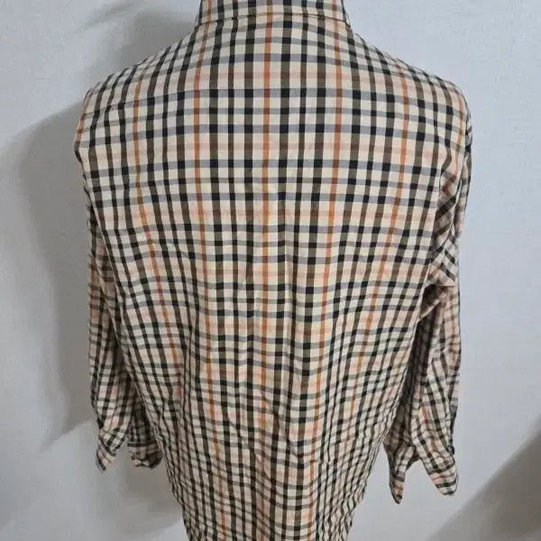 [SOLD OUT] 닥스/남성용/체크남방/체크셔츠/정품/상태양호