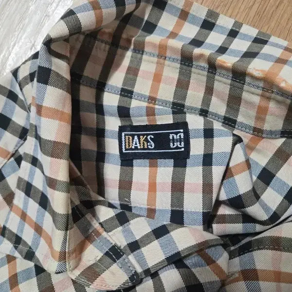 [SOLD OUT] 닥스/남성용/체크남방/체크셔츠/정품/상태양호