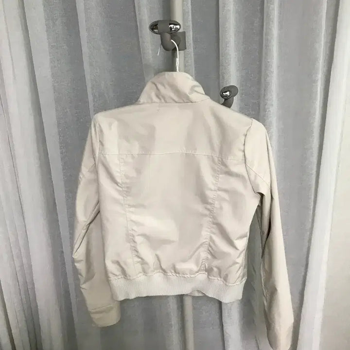 [BUNJANG] Western Cotton Zip-up Jacket Beige / 웨스턴 코튼 집업 자켓 베이지