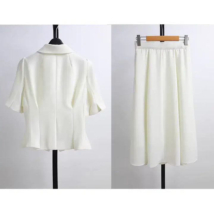 [BUNJANG] Egoist Skirt Set / 에 고 이 스트 상의 스커트 세트