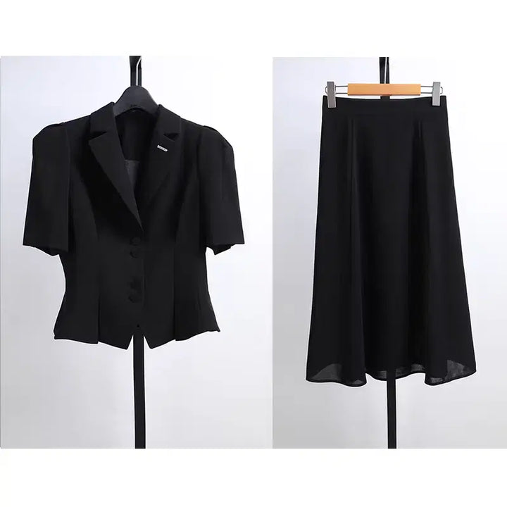 [BUNJANG] Egoist Skirt Set / 에 고 이 스트 상의 스커트 세트